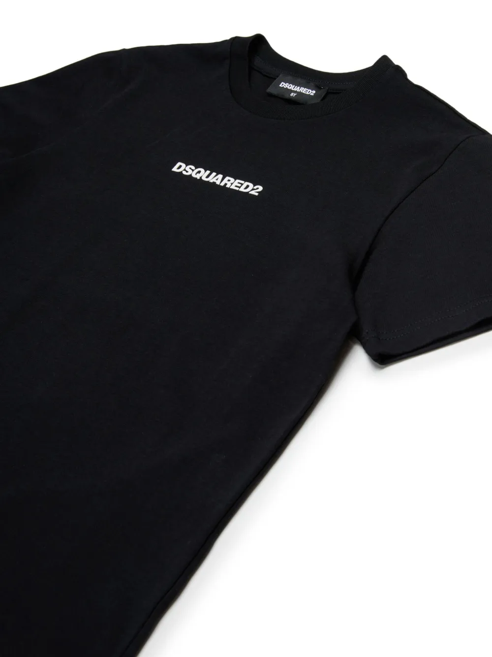 DSQUARED2 KIDS T-shirt met logoprint Zwart
