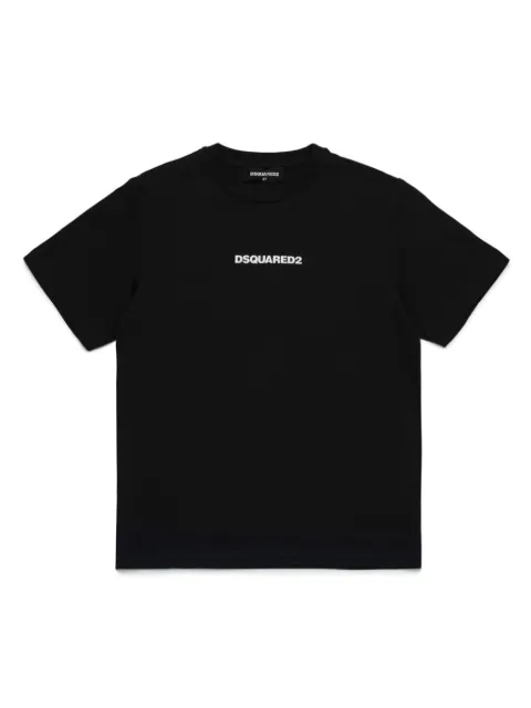 DSQUARED2 KIDS playera con logo estampado