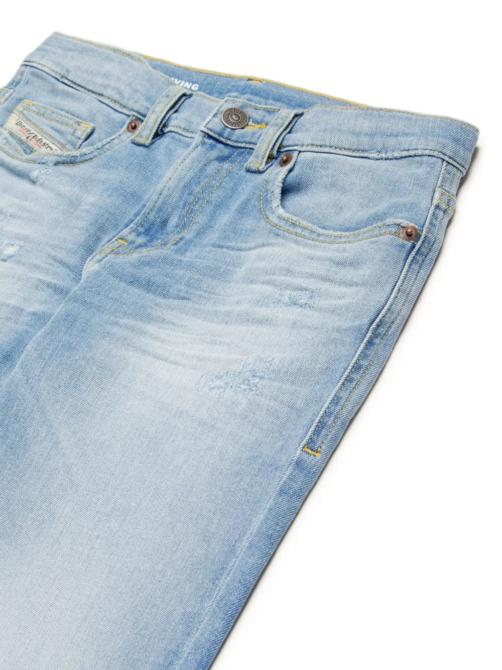Diesel Kids D-Viker jeans Blauw