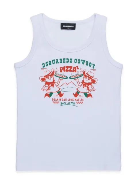 DSQUARED2 KIDS Tanktop mit grafischem Print