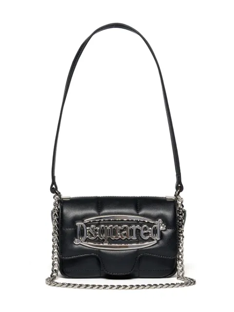 DSQUARED2 KIDS bolsa de hombro con letras del logo