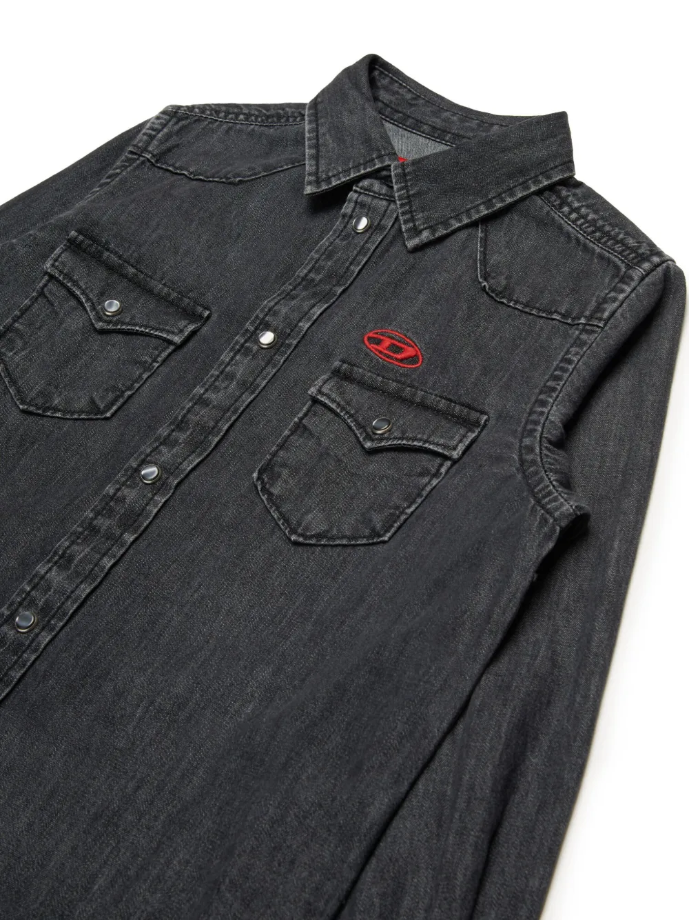 Diesel Kids Ceko shirt Grijs