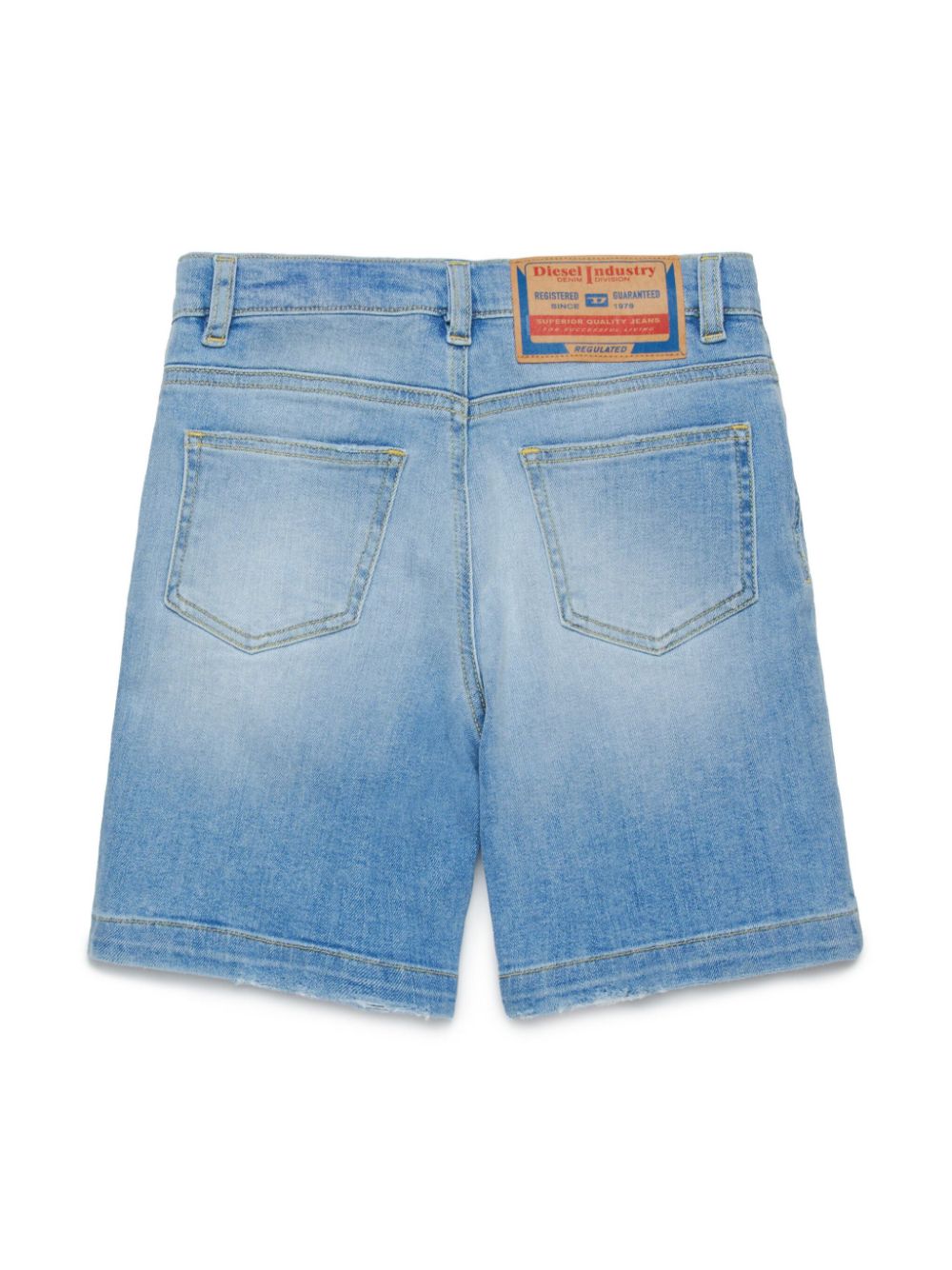 Diesel Kids D-MACS-SH-J spijkershorts - Blauw