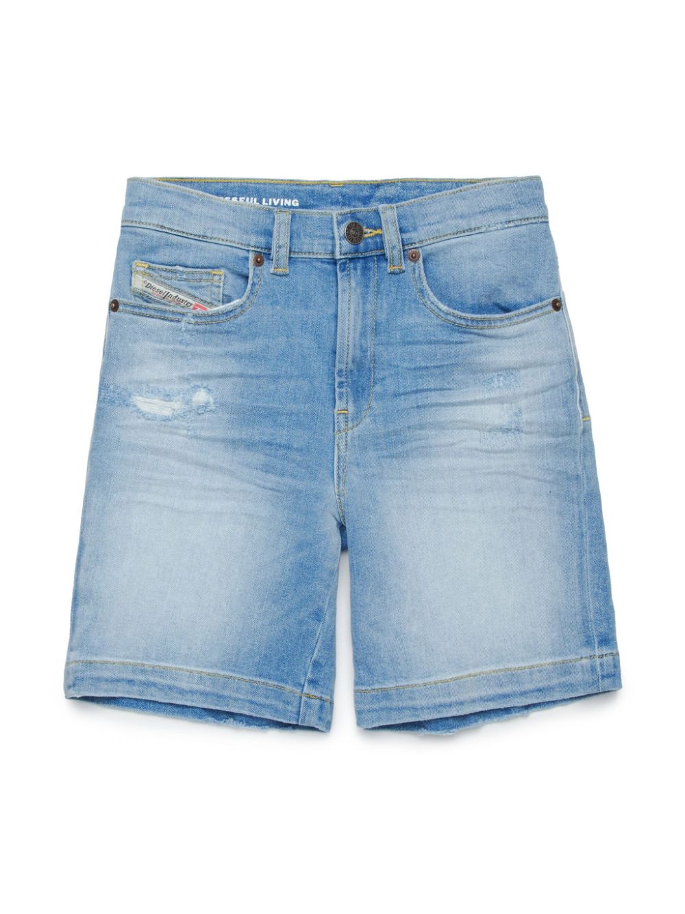 Diesel Kids D-MACS-SH-J spijkershorts Blauw