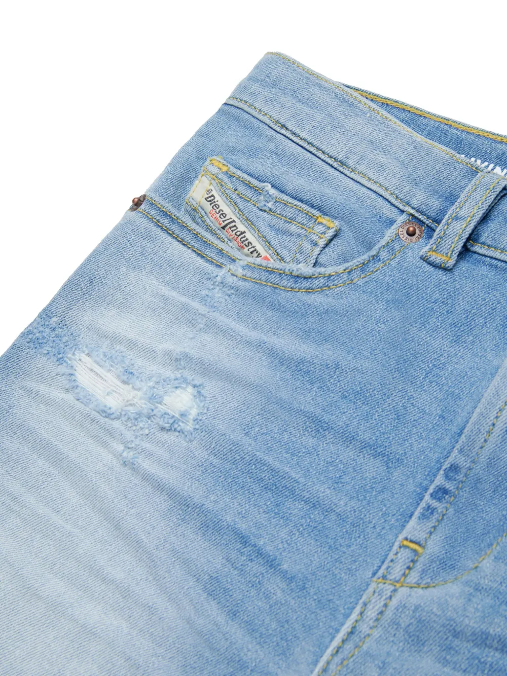 Diesel Kids D-MACS-SH-J spijkershorts Blauw