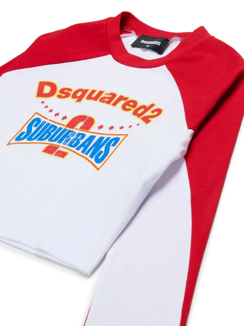 DSQUARED2 KIDS T-shirt met logoprint Wit