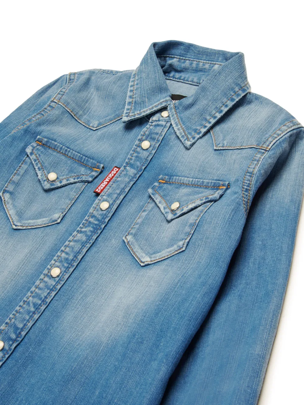 DSQUARED2 KIDS Spijkershirt Blauw