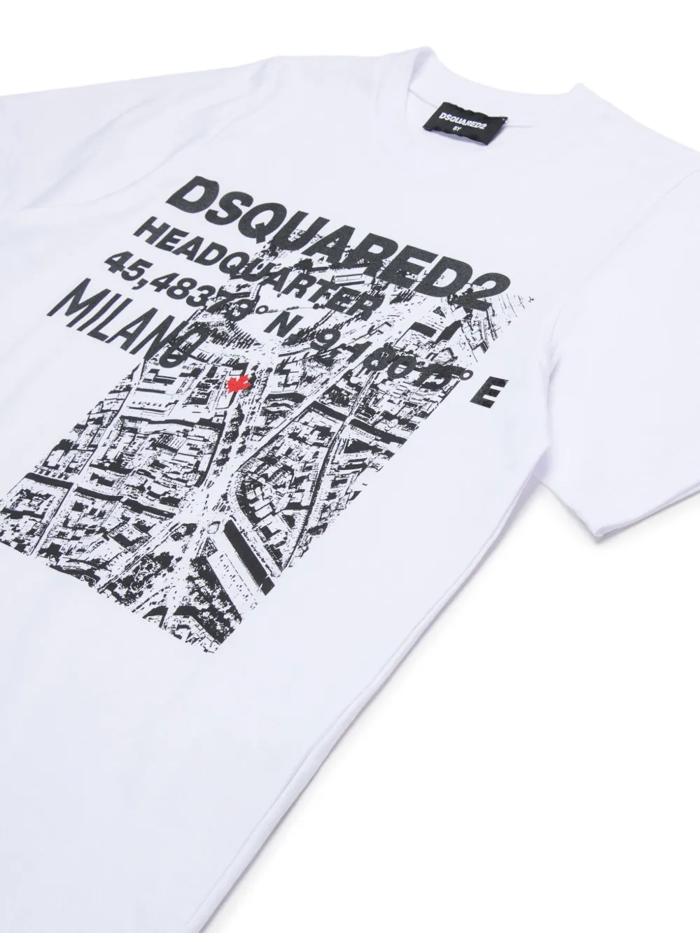 DSQUARED2 KIDS T-shirt met logoprint Wit