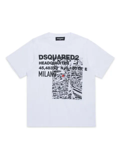 DSQUARED2 KIDS logo-print T-shirt