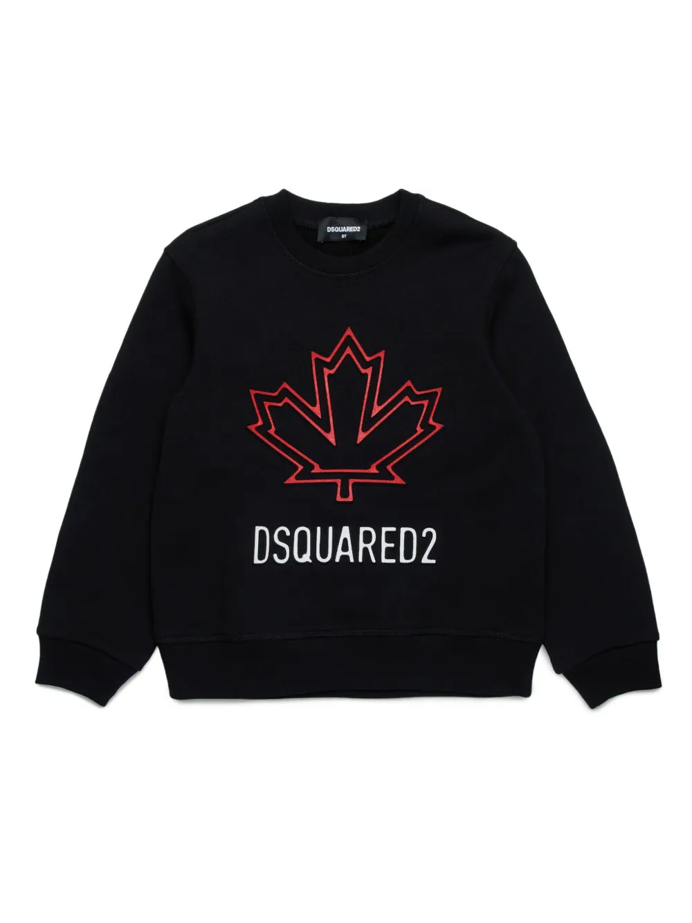 DSQUARED2 KIDS Sweater met logoprint Zwart