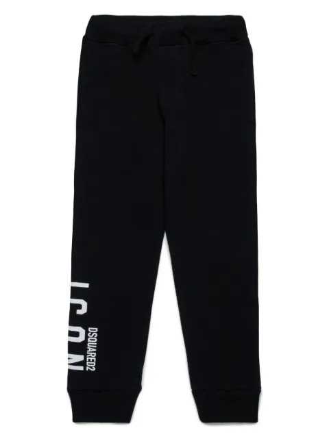 DSQUARED2 KIDS pants con logo estampado