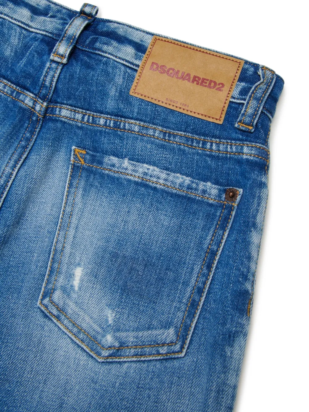 DSQUARED2 KIDS Traveller jeans Blauw