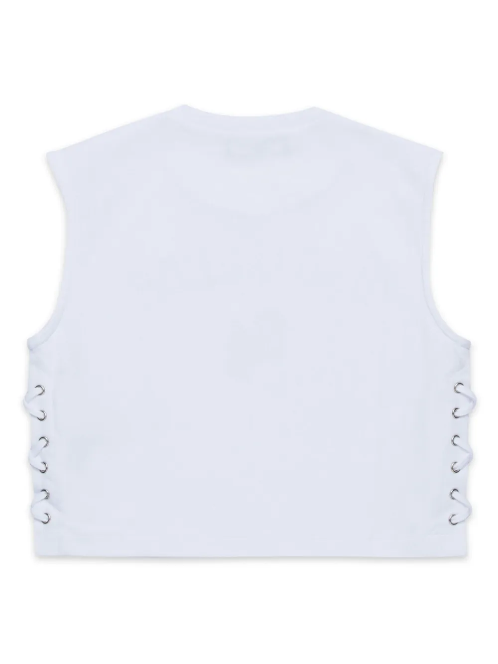 DSQUARED2 KIDS Tanktop met logoprint - Wit