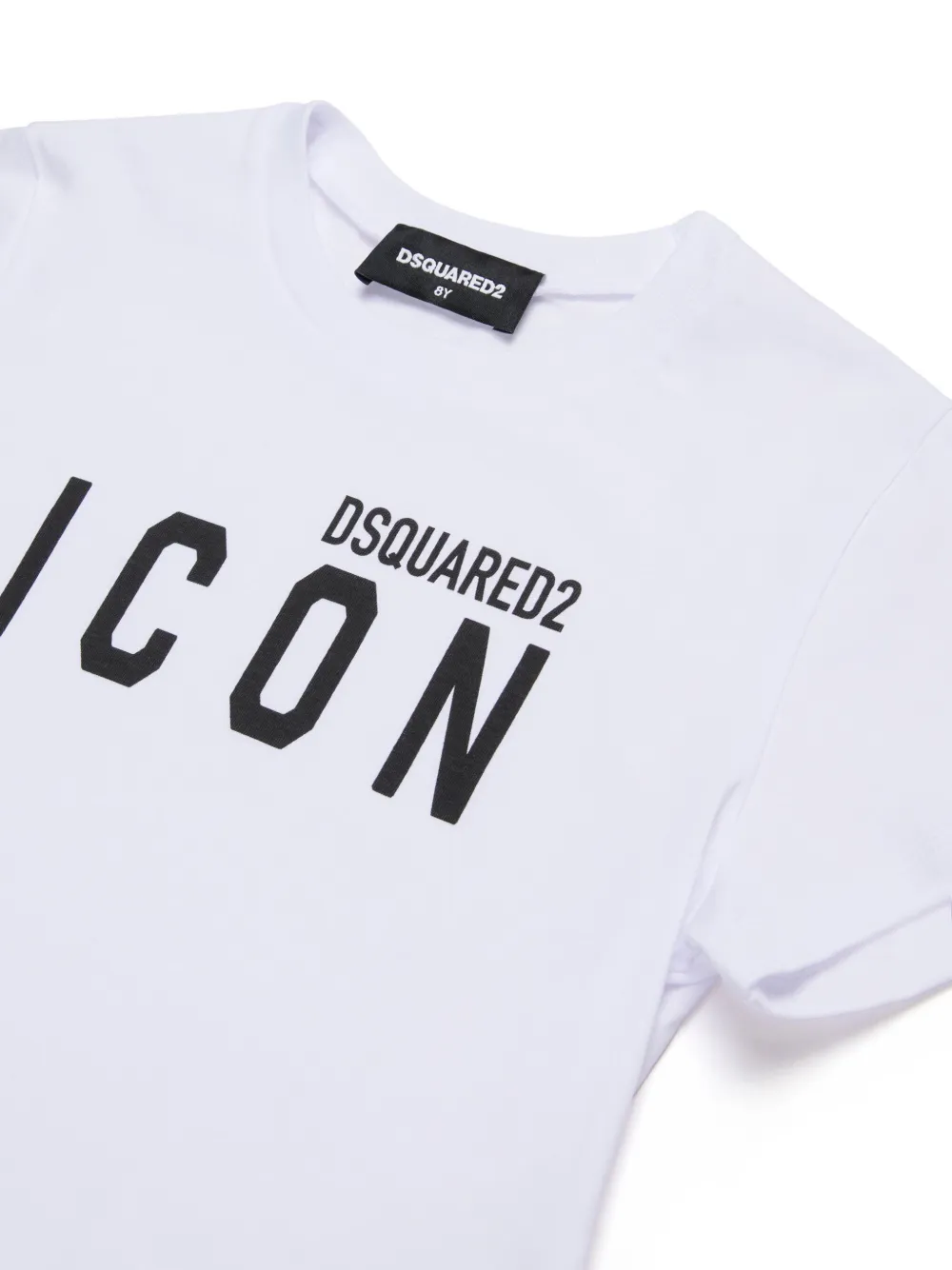 DSQUARED2 KIDS T-shirt met logoprint Wit