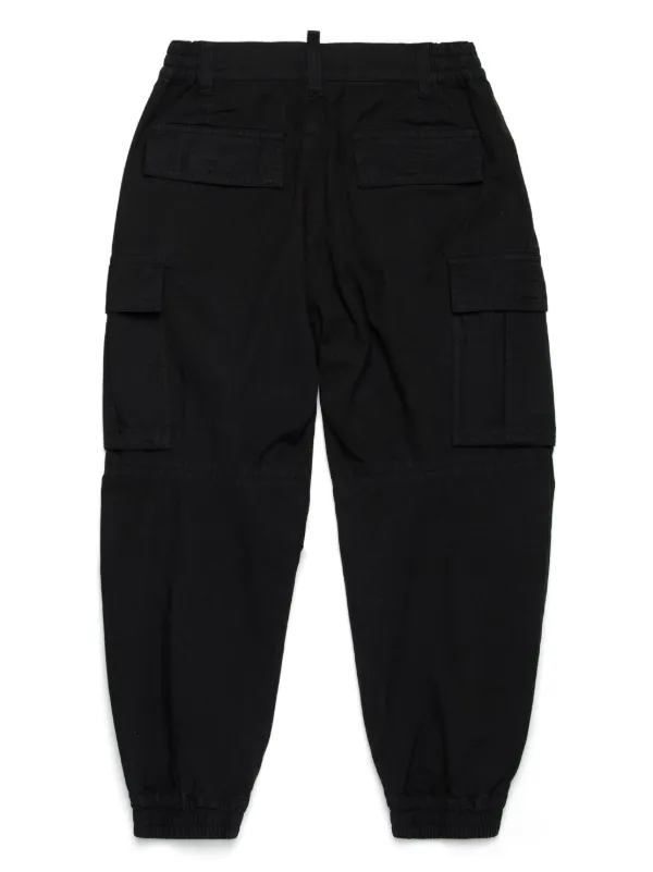 DSQUARED2 KIDS カーゴパンツ | ブラック | FARFETCH JP