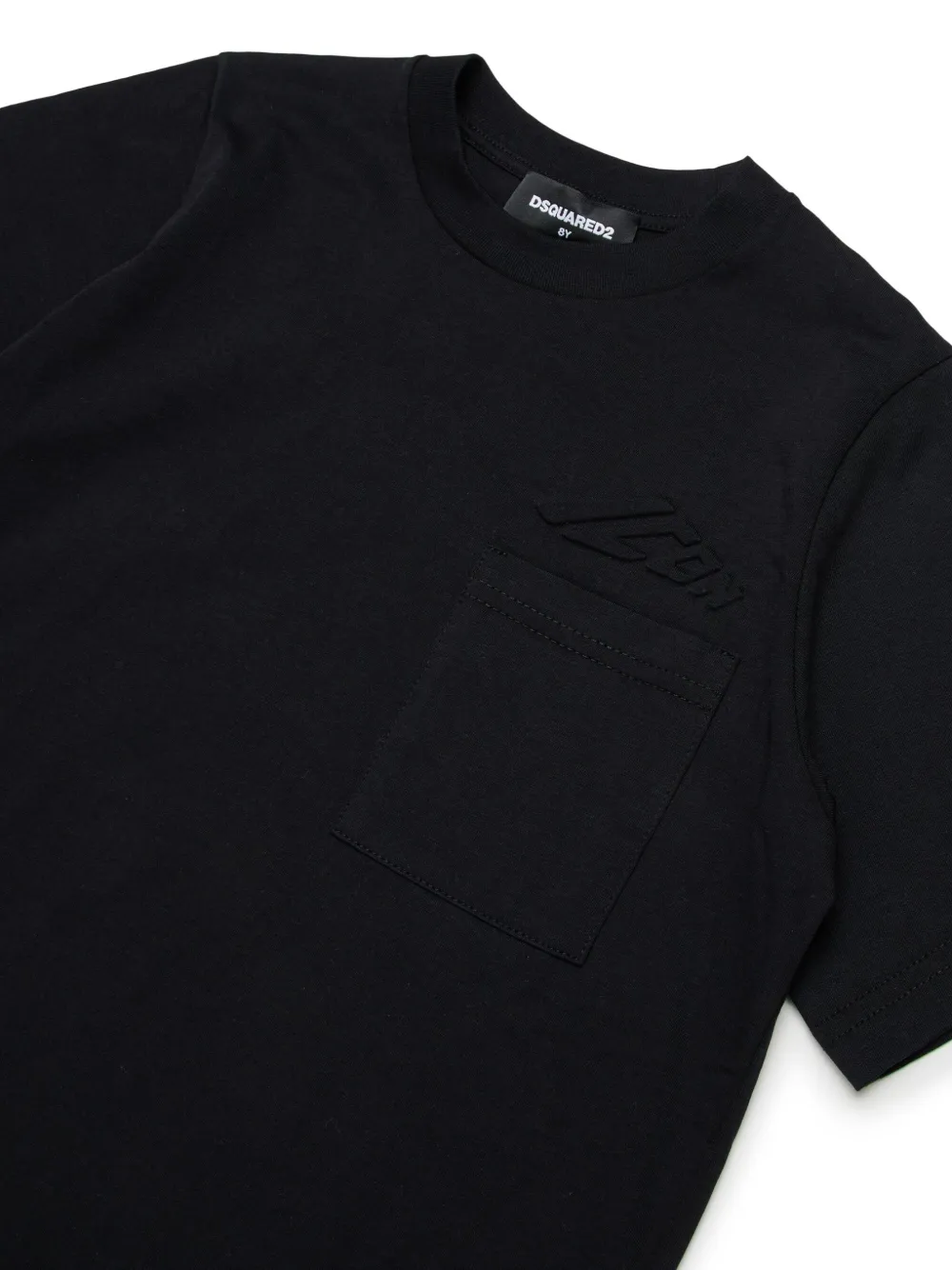 DSQUARED2 KIDS T-shirt met logo Zwart