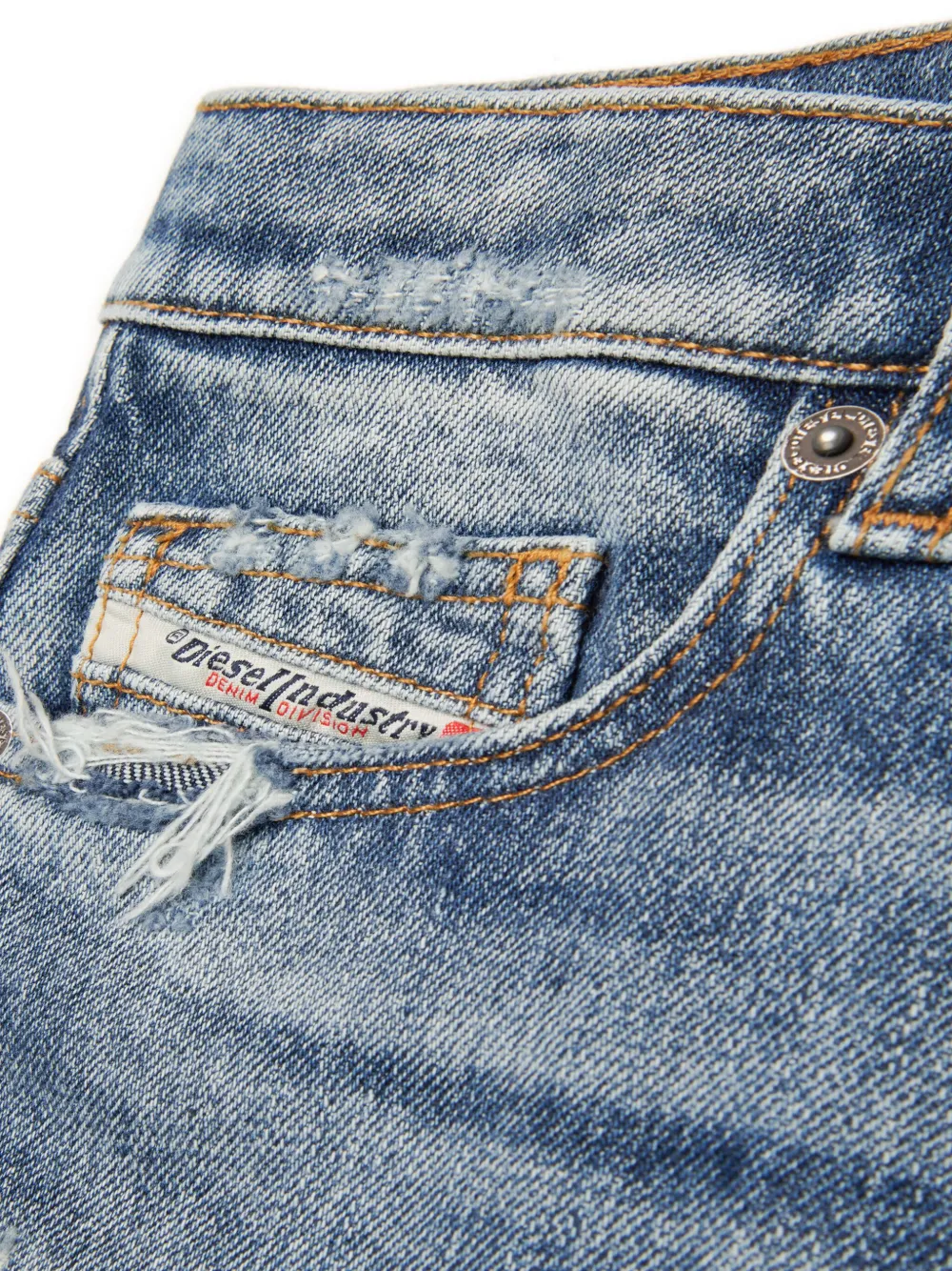 Diesel Kids D-Viker jeans Blauw