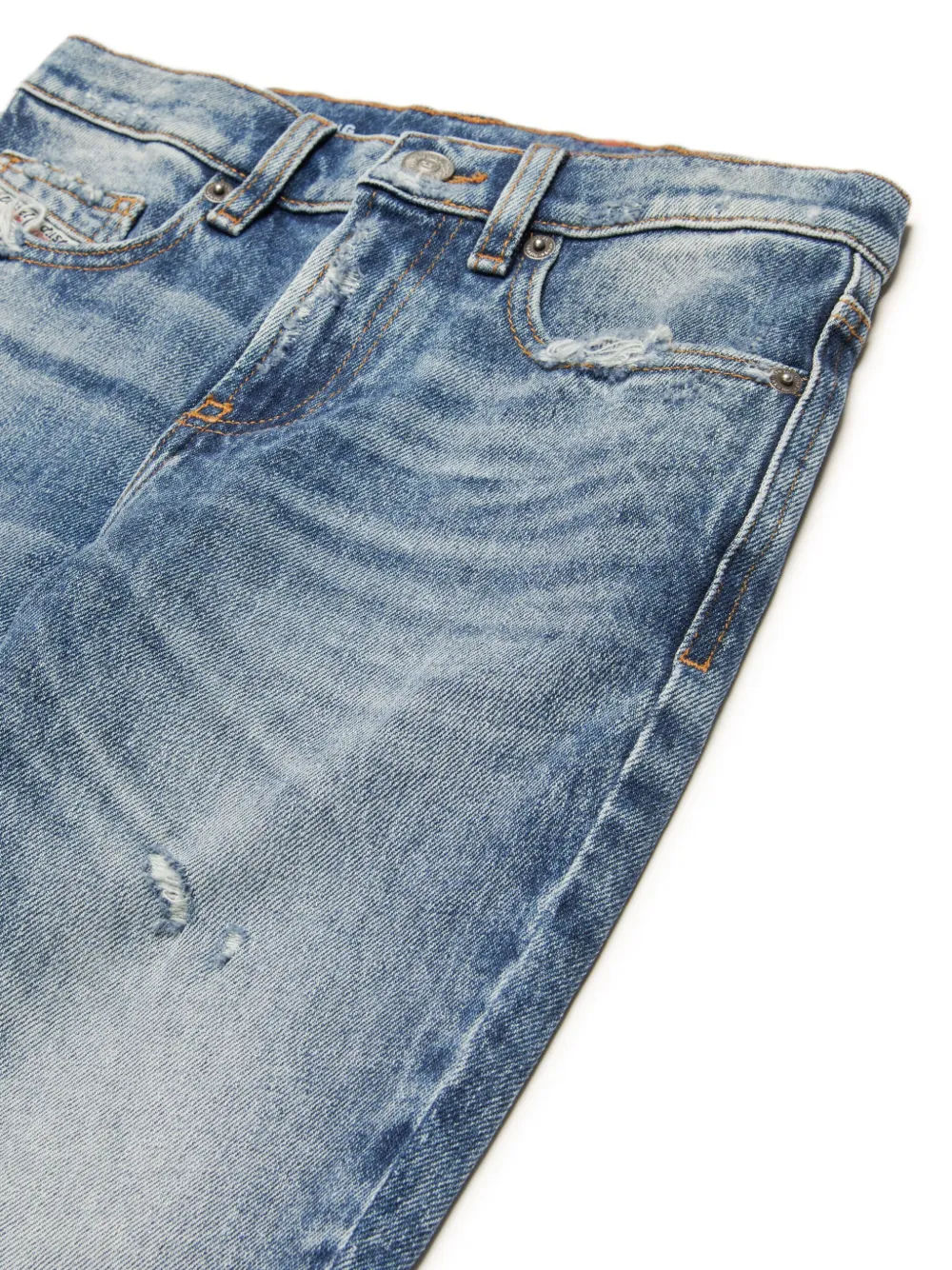 Diesel Kids D-Viker jeans Blauw