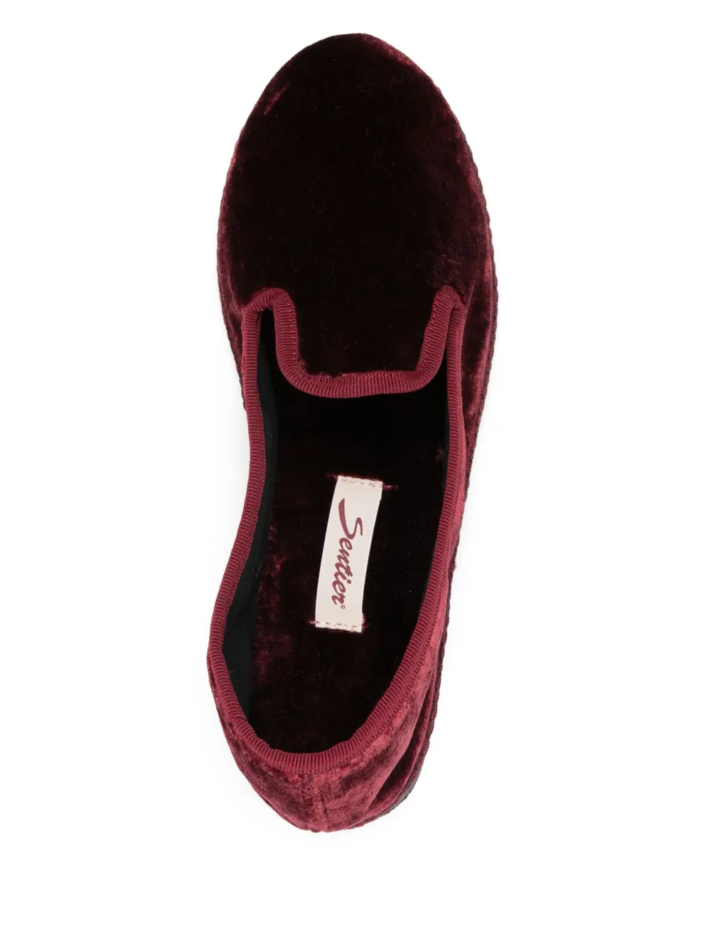 SENTIER Principe slippers Red