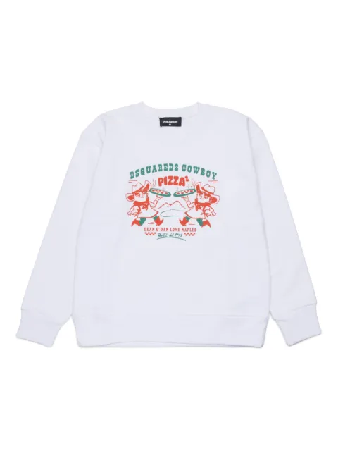 DSQUARED2 KIDS playera con estampado gráfico