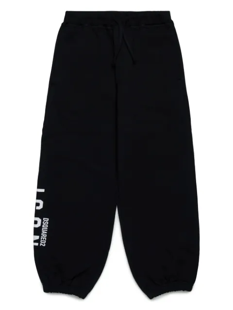 DSQUARED2 KIDS pants con logo estampado