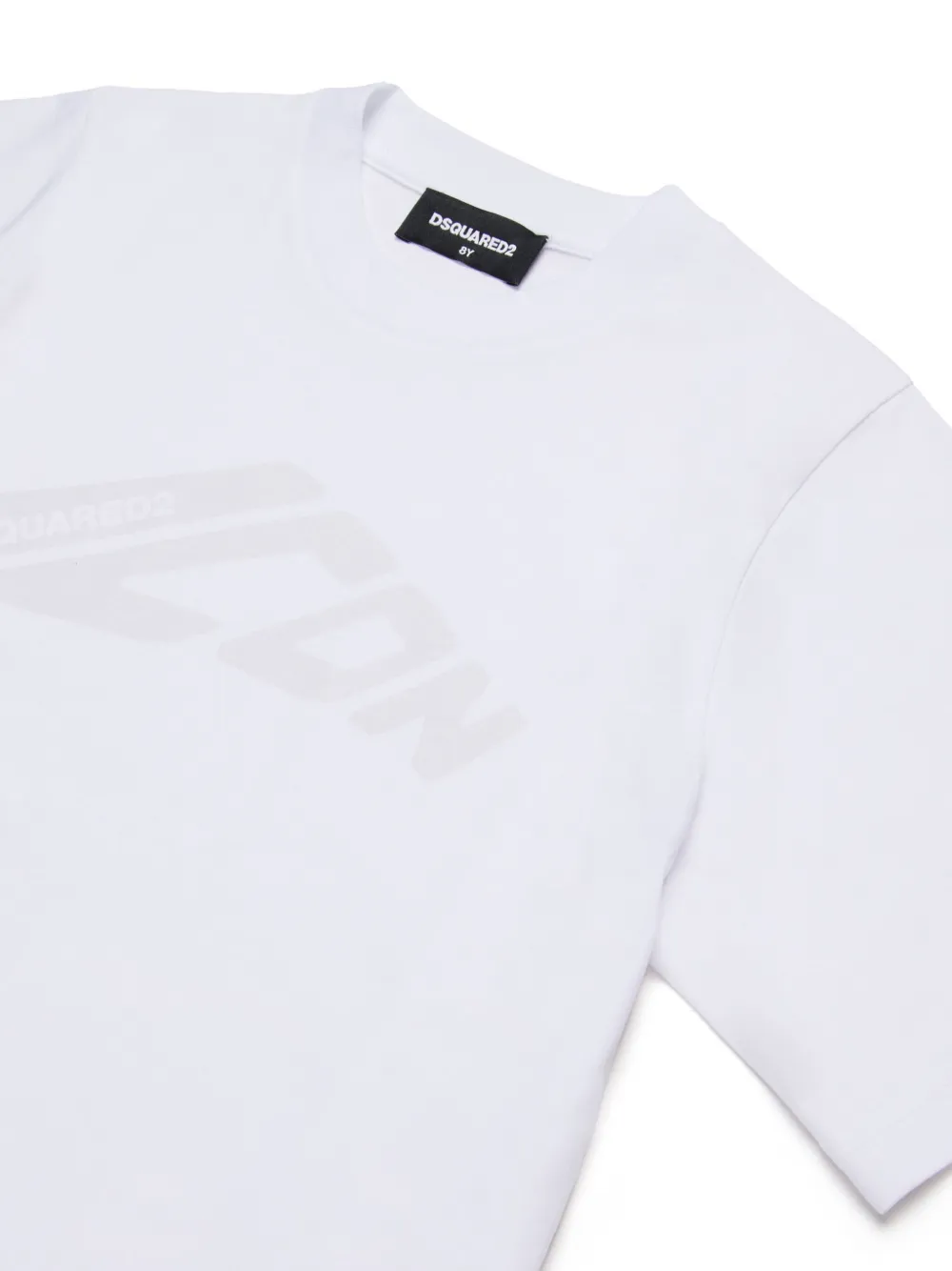 DSQUARED2 KIDS T-shirt met print Wit
