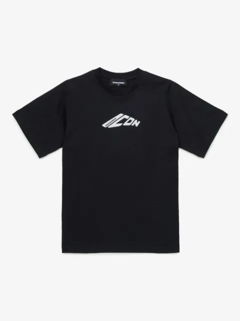 DSQUARED2 KIDS playera con logo