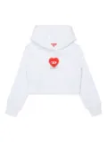 Diesel Kids Scuorehood hoodie - White