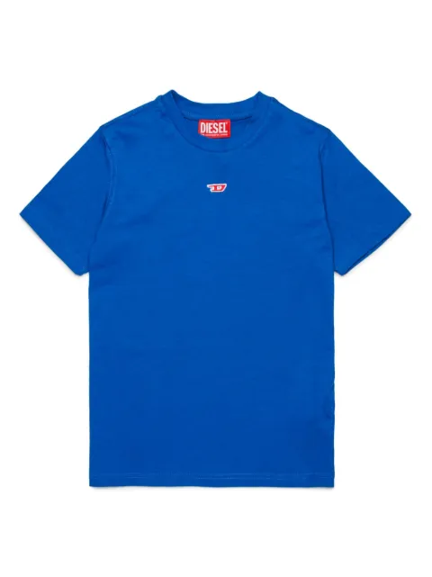 Diesel Kids logo-patch T-shirt