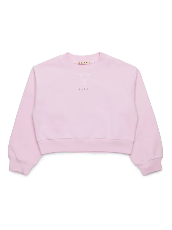 MARNI ピンク ロゴトレーナー MARNI ピンク ロゴトレーナー