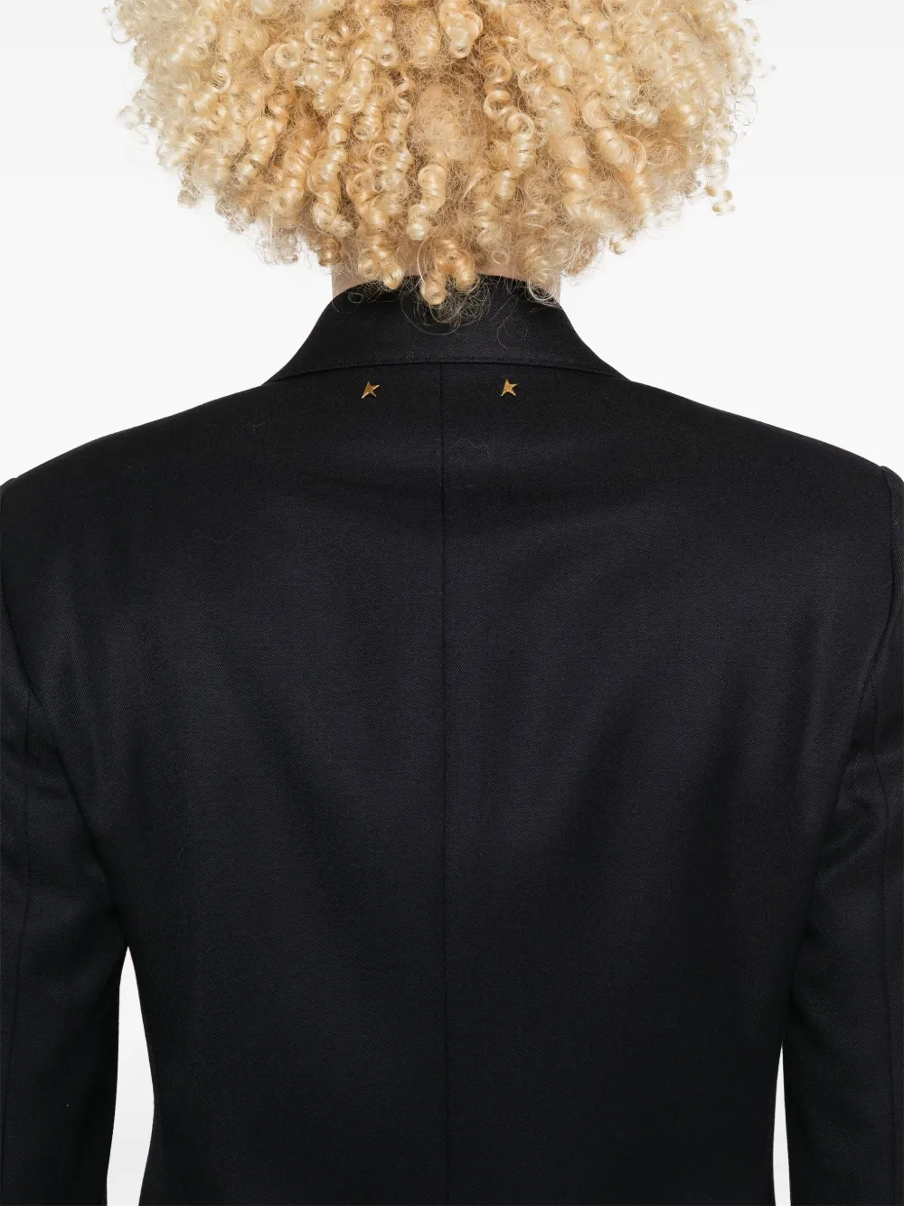 Golden Goose Blazer met dubbele rij knopen Blauw