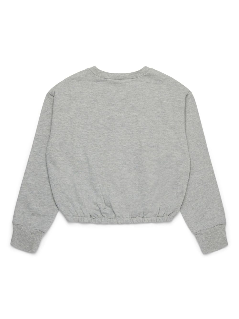 Marni Kids Sweater met logoprint - Grijs