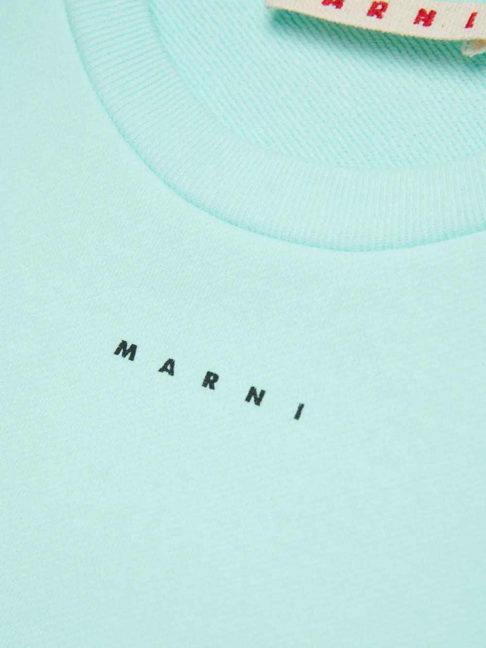 Marni Kids Sweater met colourblocking Blauw