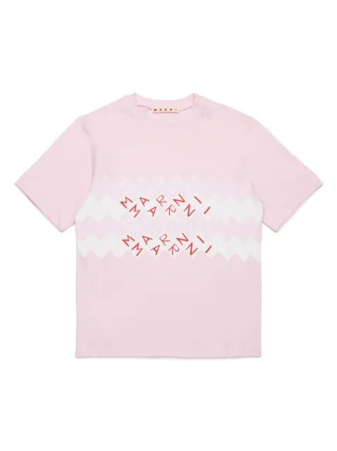 Marni Kids Camiseta com estampa de logo