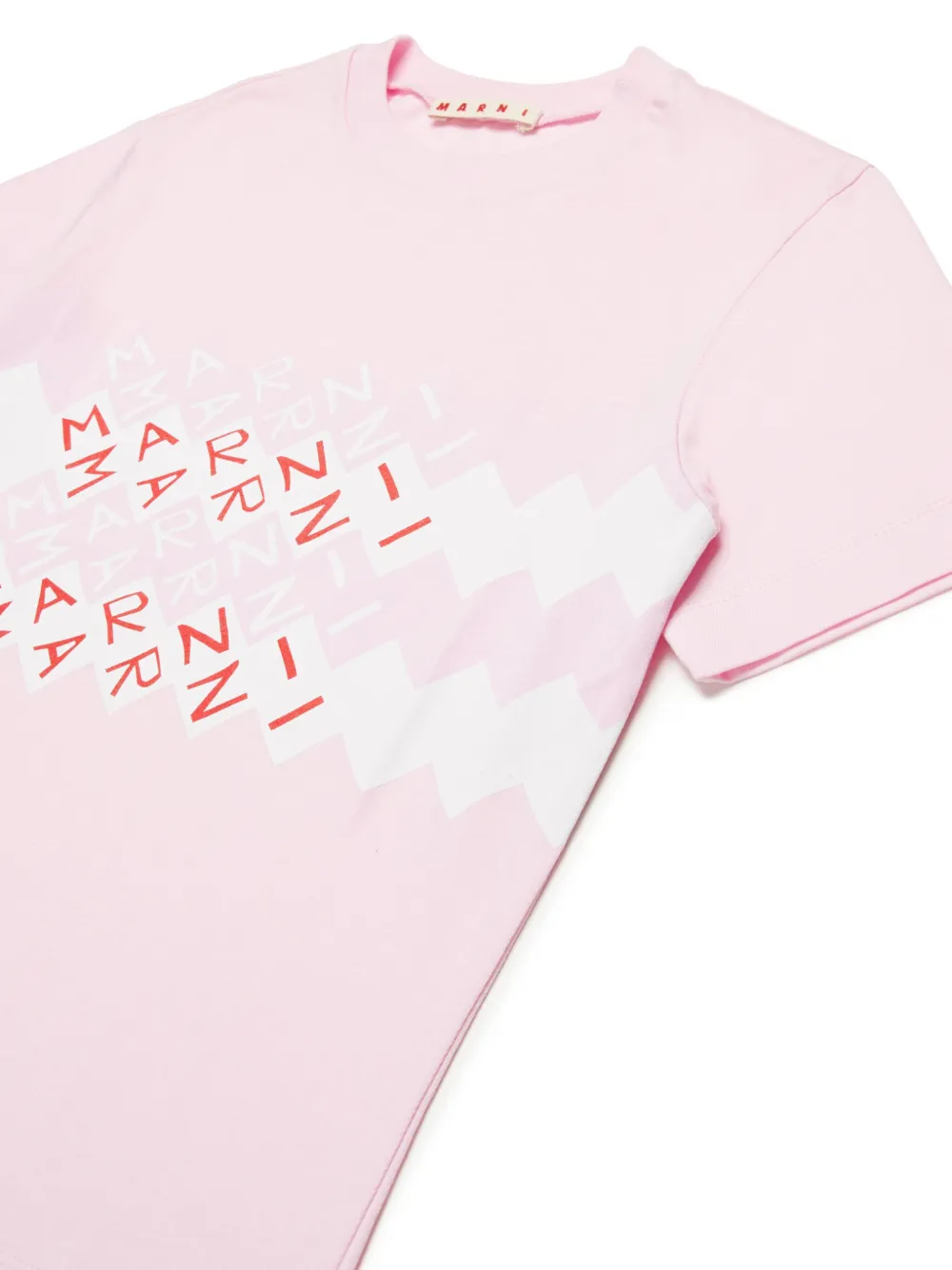 Marni Kids logo-print T-shirt