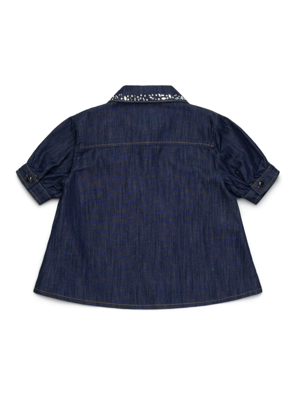 Marni Kids Shirt met stras - Blauw