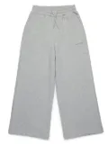 Marni Kids logo-print track pants - Grey