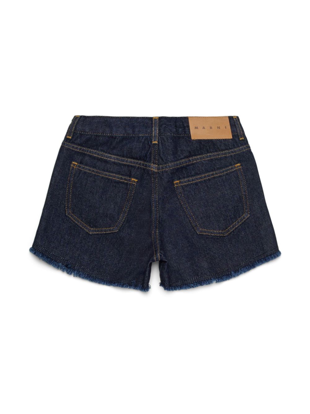 Marni Kids denim shorts - Blauw