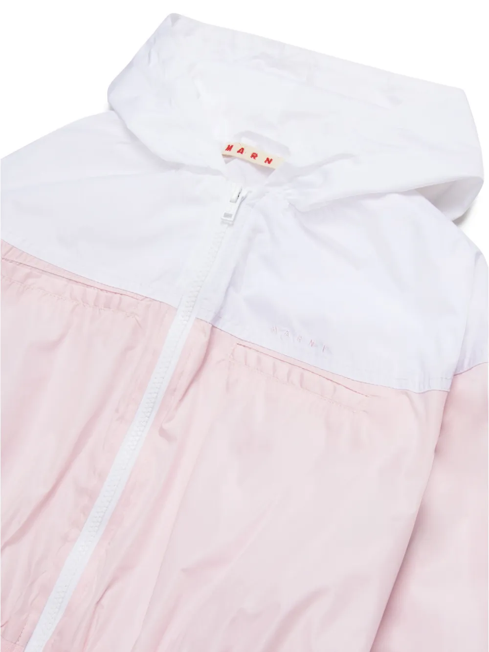 Marni Kids Bomberjack met geborduurd logo Roze