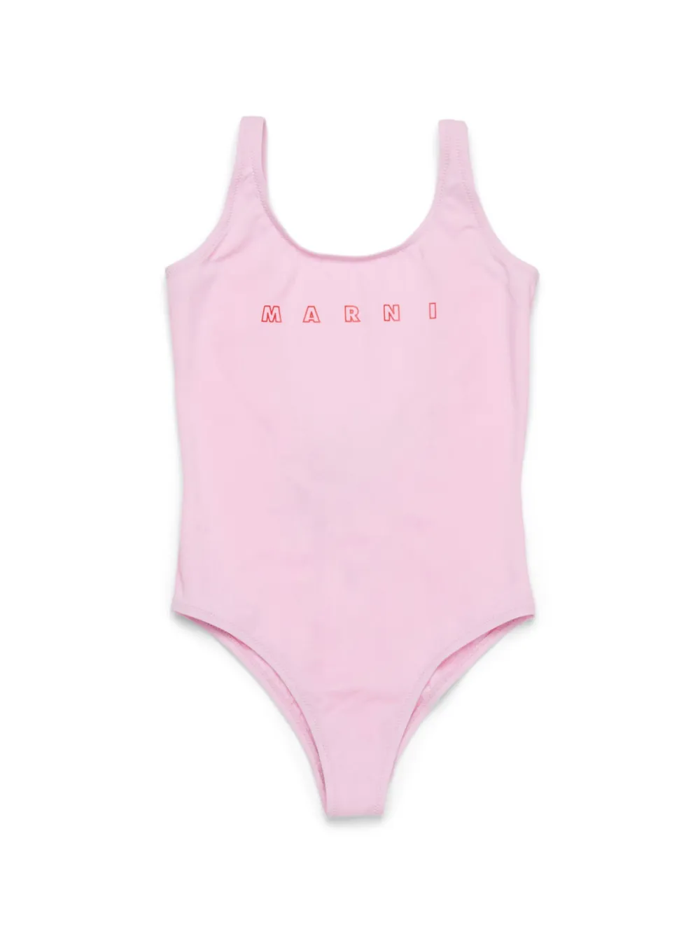 Marni Kids Badpak met logoprint Roze