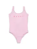 Marni Kids logo-print swimsuit - Pink