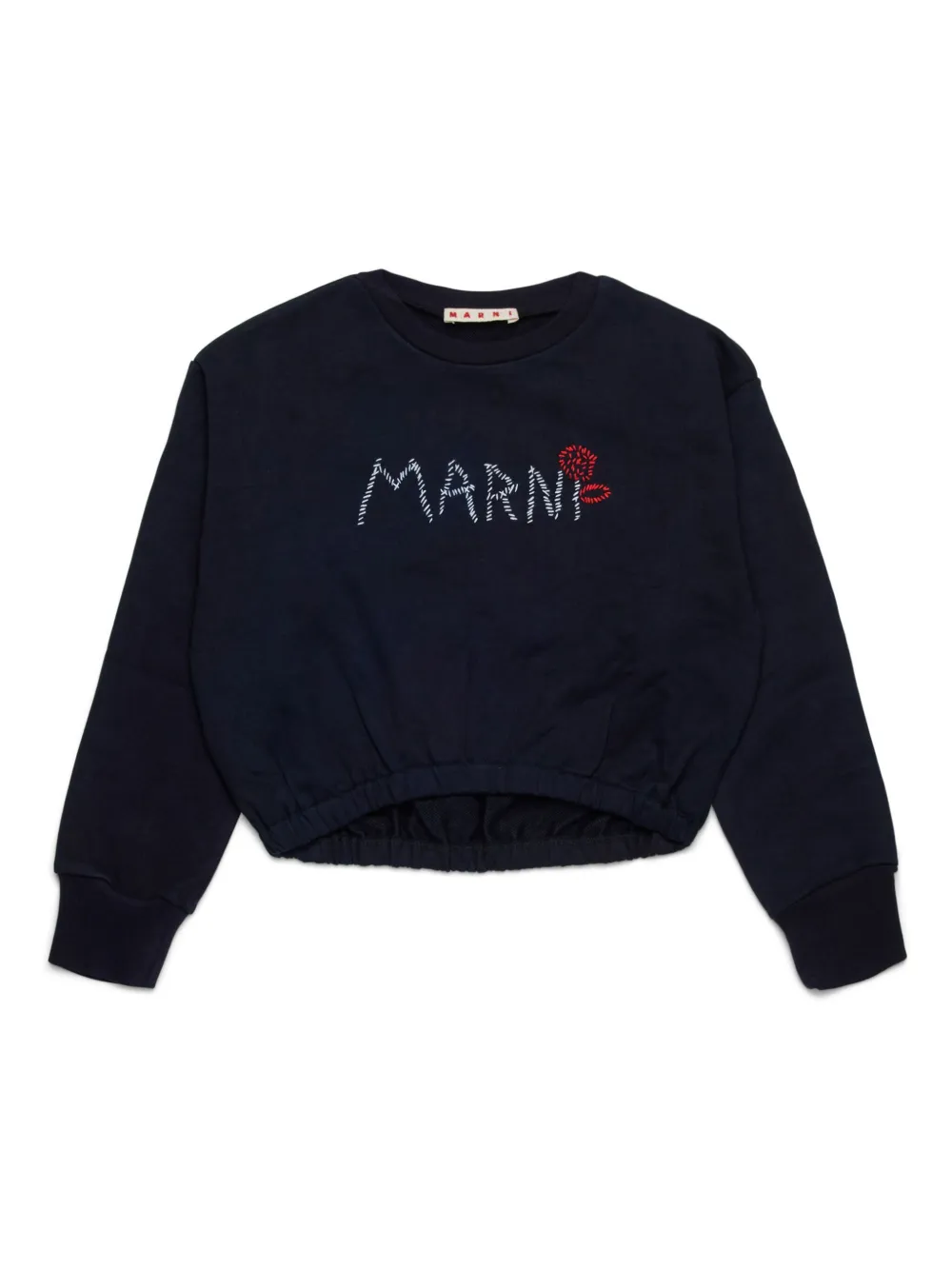 Image 1 of Marni Kids Moletom com estampa de logo