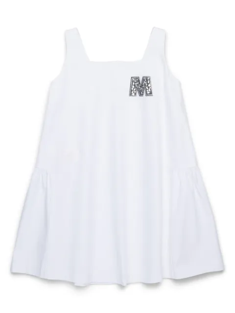 Marni Kids logo-appliqué dress 