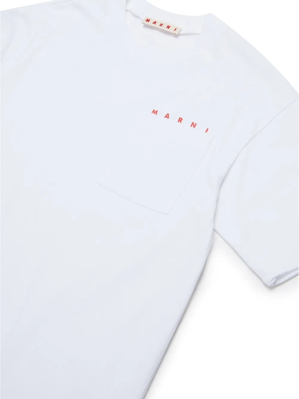 Marni Kids T-shirt met logoprint Wit