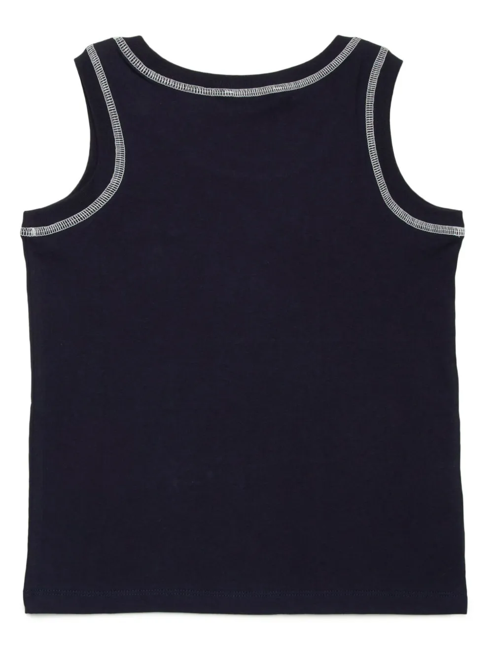 Marni Kids Tanktop met logoprint - Blauw