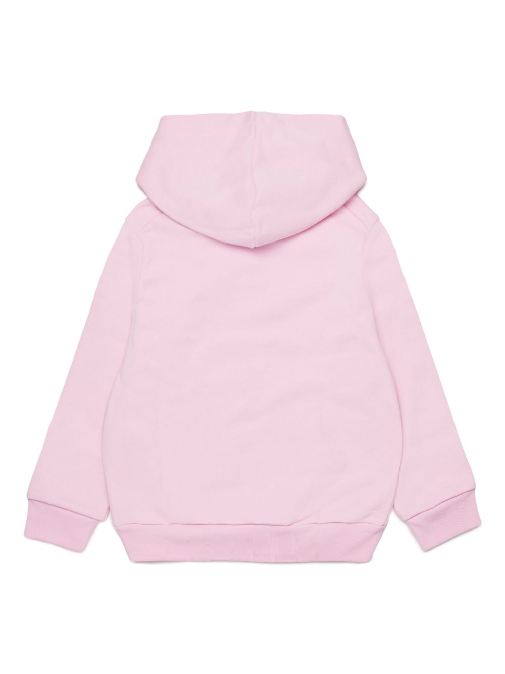 Marni Kids logo-print hoodie - Roze