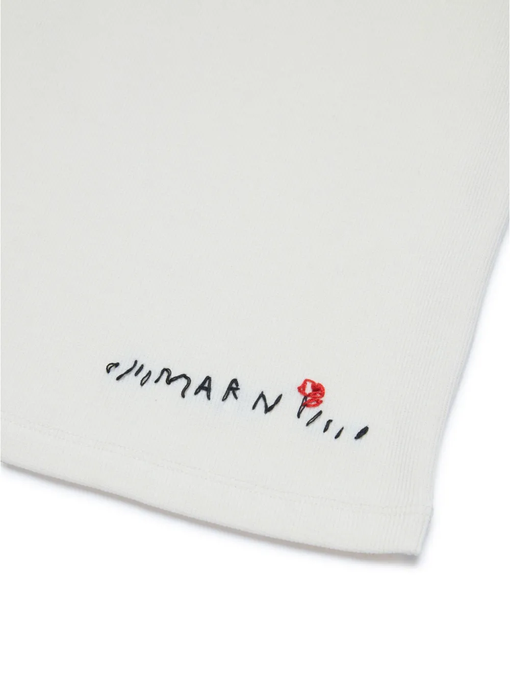 Marni Kids Tanktop met geborduurd logo Wit