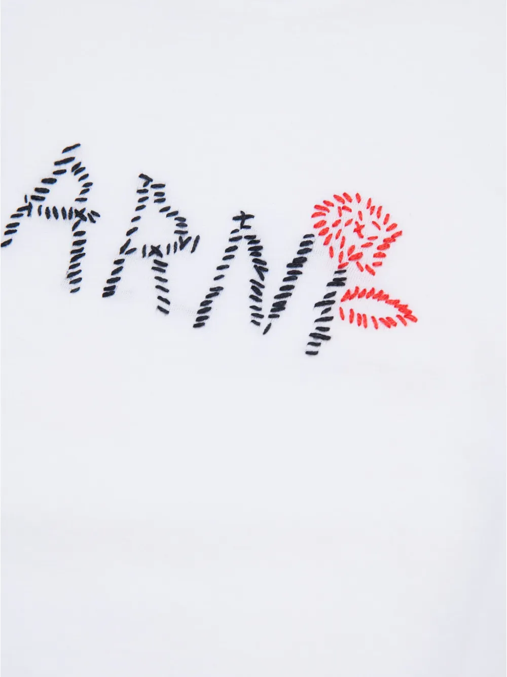 Marni Kids Mending T-shirt Wit