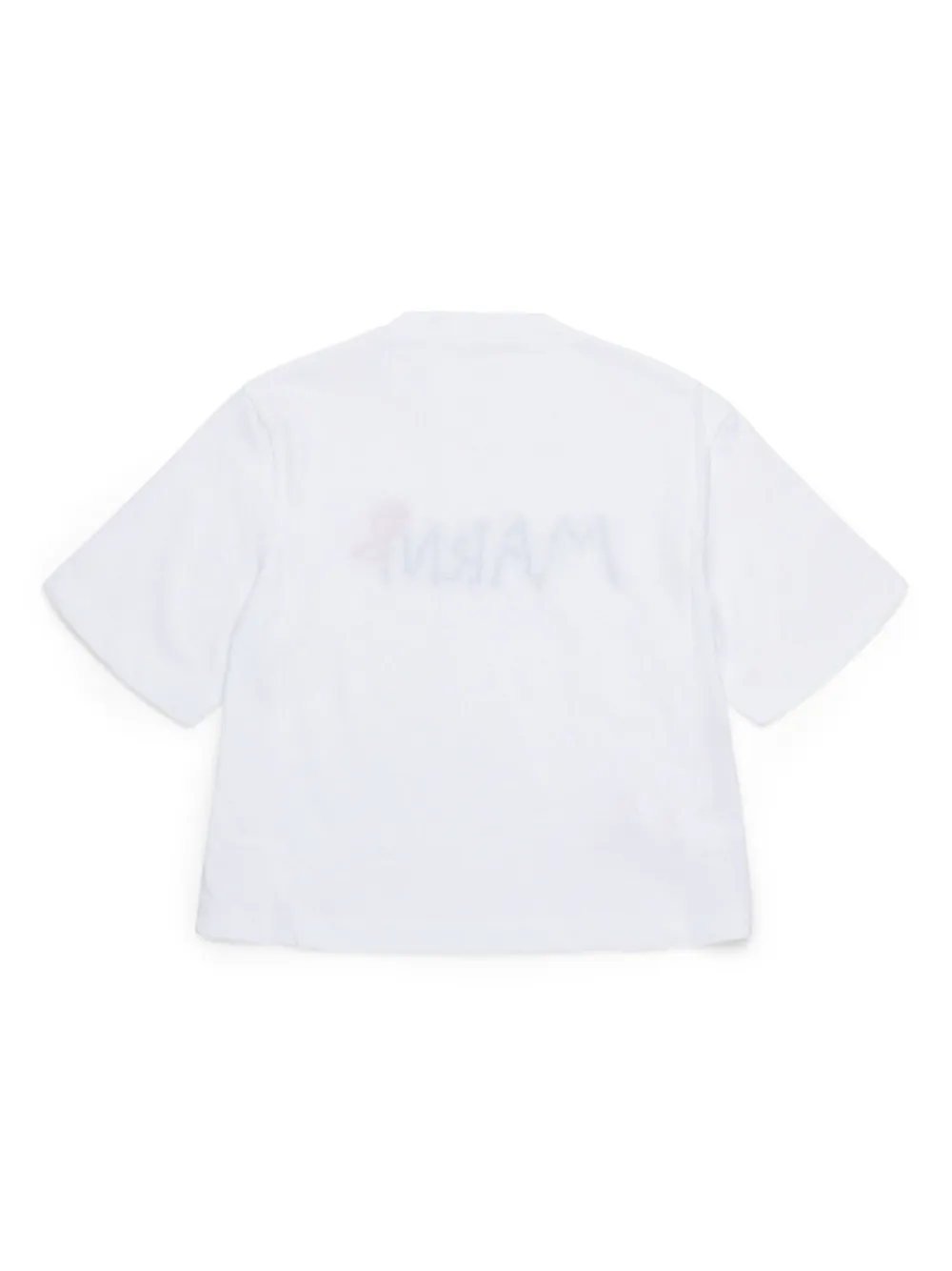 Marni Kids T-shirt met geborduurd logo - Wit