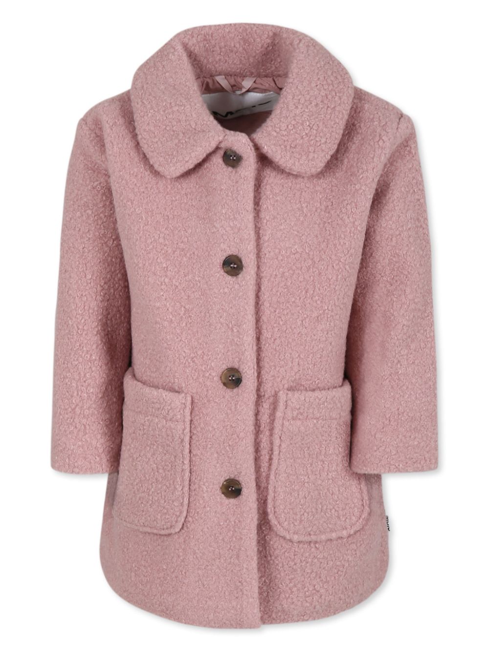 Molo shearling coat - Pink